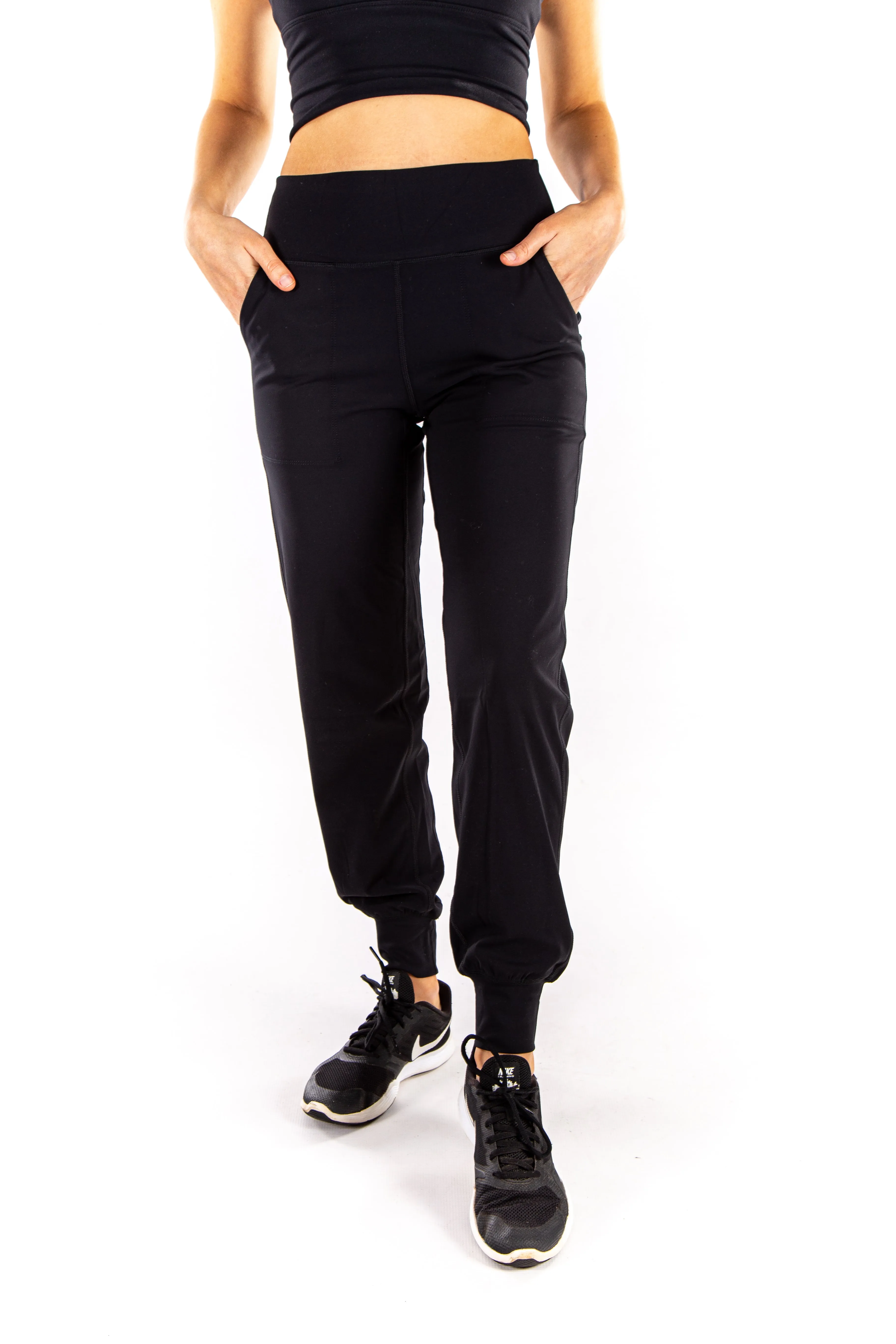 Shapewear Lulu Buttery Soft Stretch Joggers - black