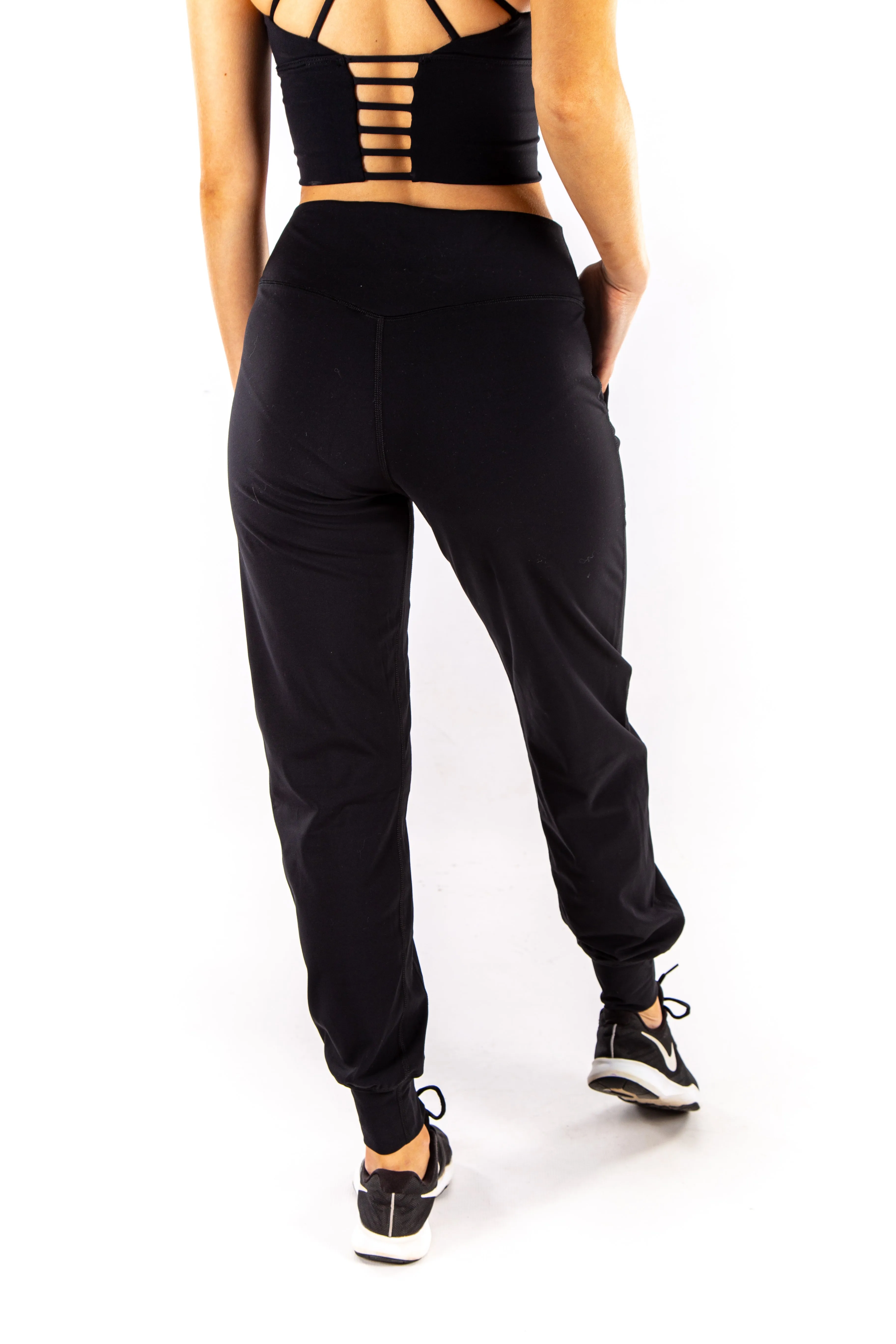Shapewear Lulu Buttery Soft Stretch Joggers - black