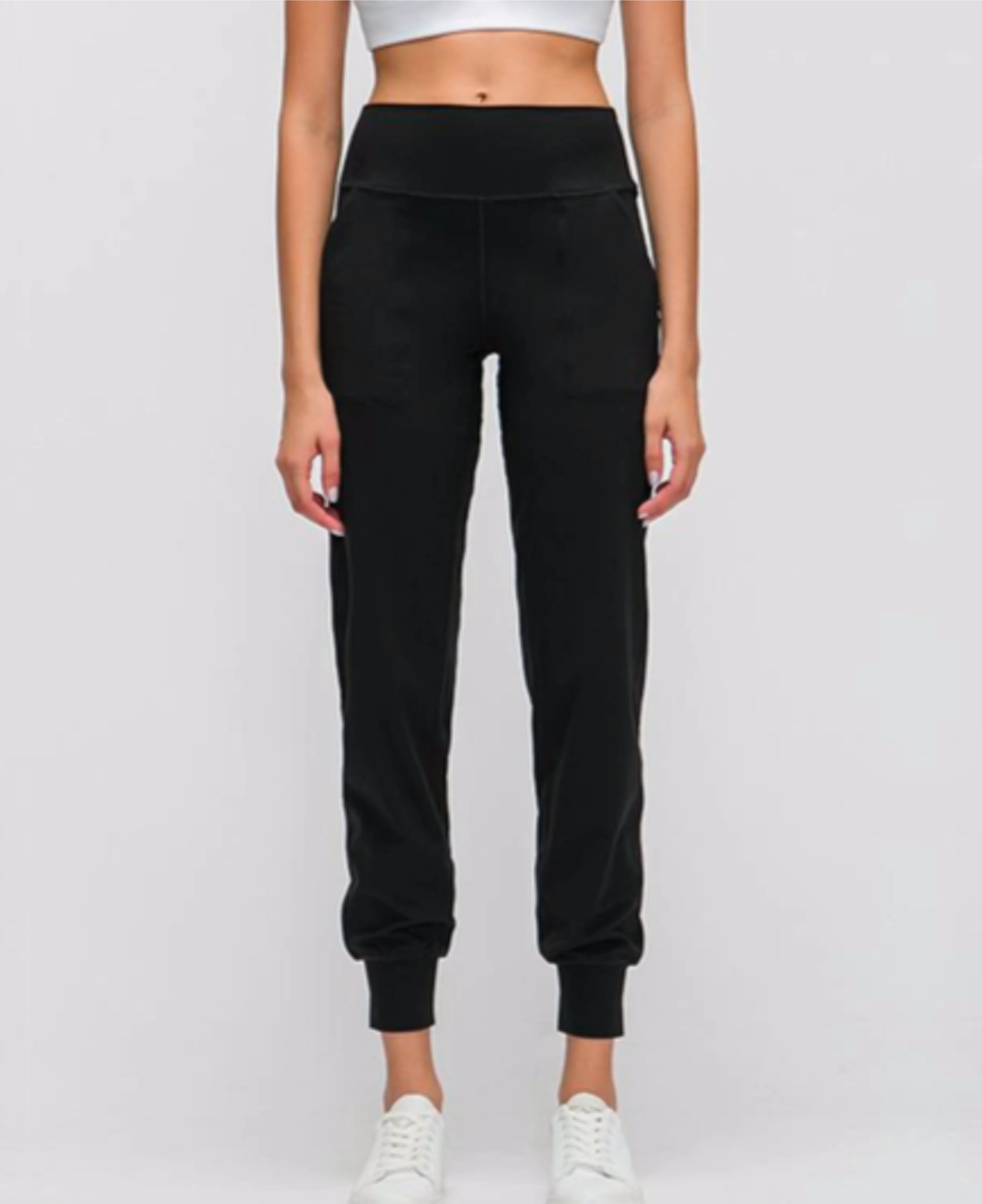 Shapewear Lulu Buttery Soft Stretch Joggers - black